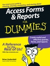 Access Forms & Reports For Dummies